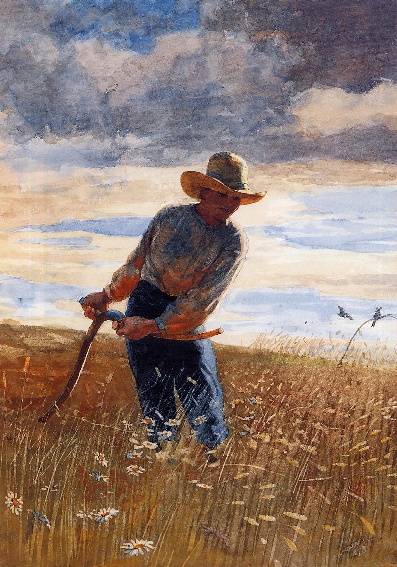 Winslow Homer's painting - The Reaper