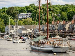 Photo of Camden's Harbour, Home to Countless MidCoast Maine Schooner Cruises