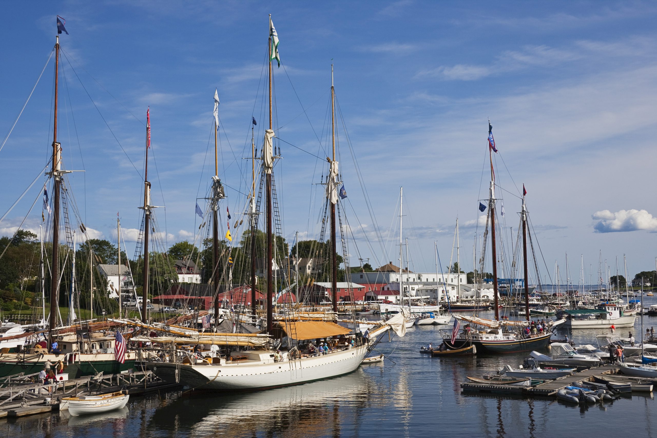 Windjammer festival on Labor Day weekend, Camden Harbour Inn package
